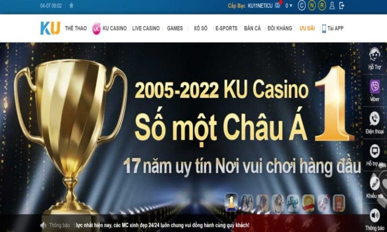 tên tuổi nhà cái Ku11